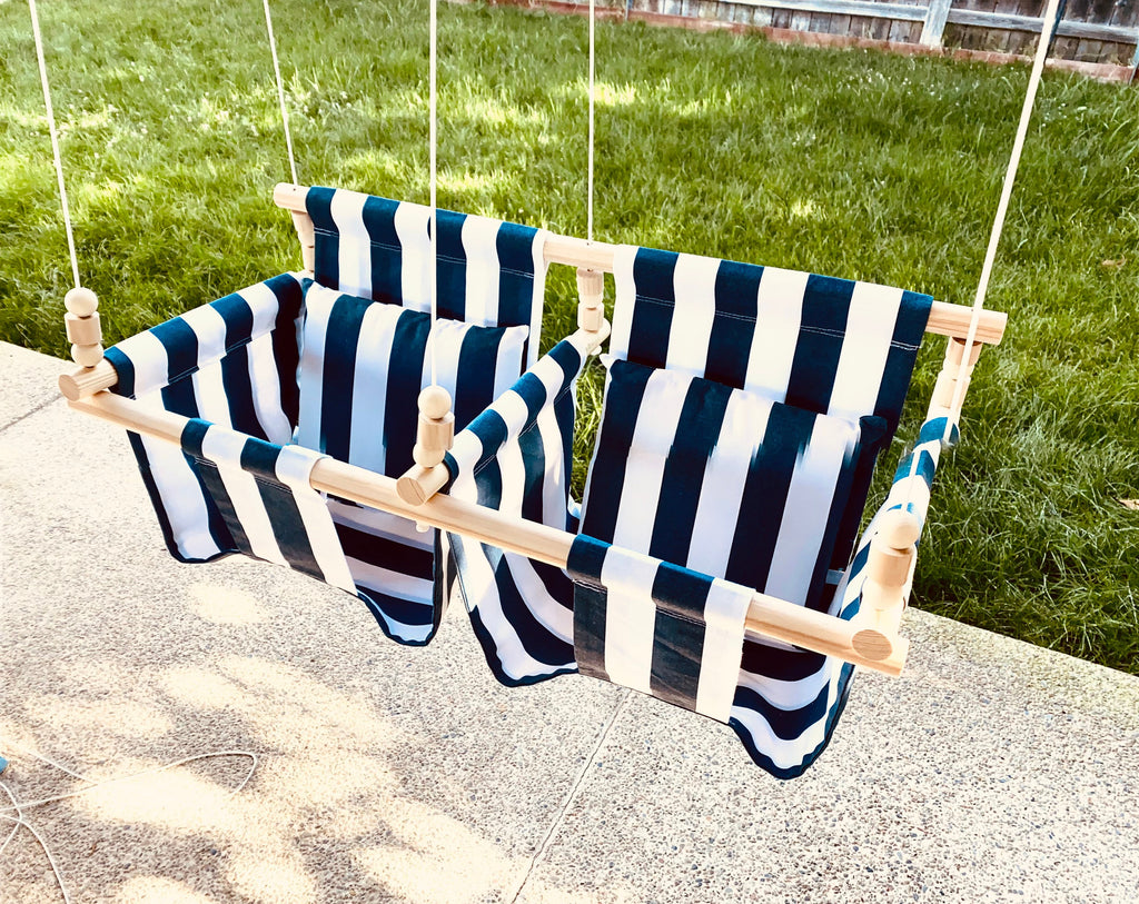 Outdoor Twin Baby Fabric Swing Hammock Shipped in 3 days Customize it