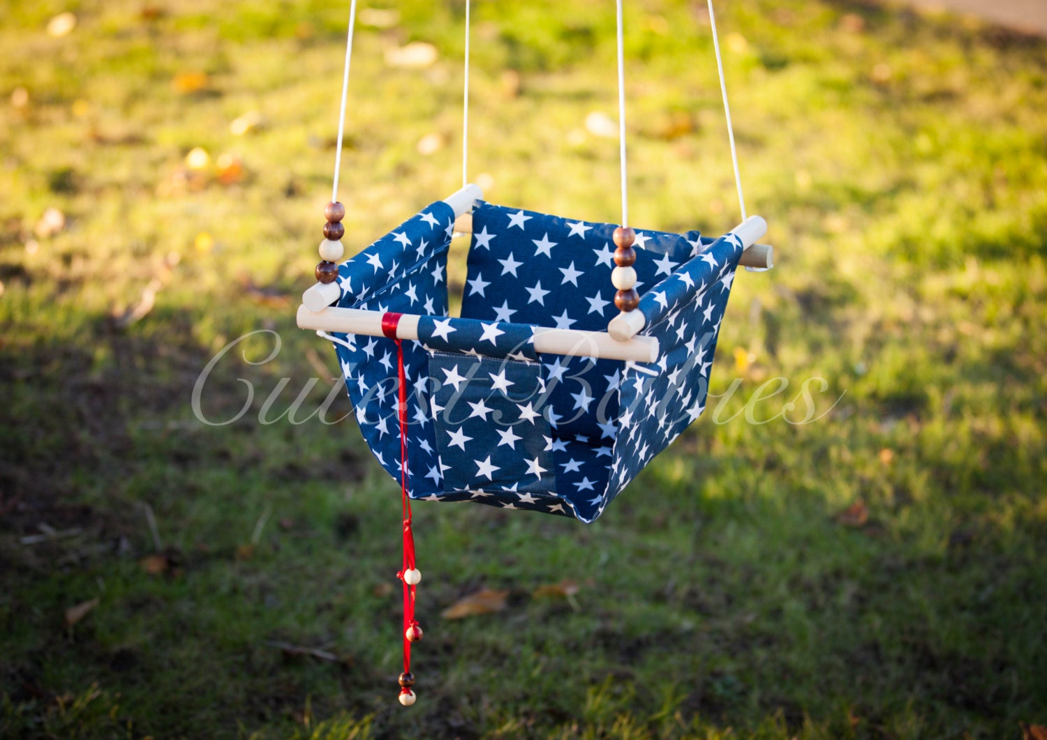 Baby Fabric Swing. Indoor/Outdoor Baby/Todler Swing With a Pillow. Baby Hammock