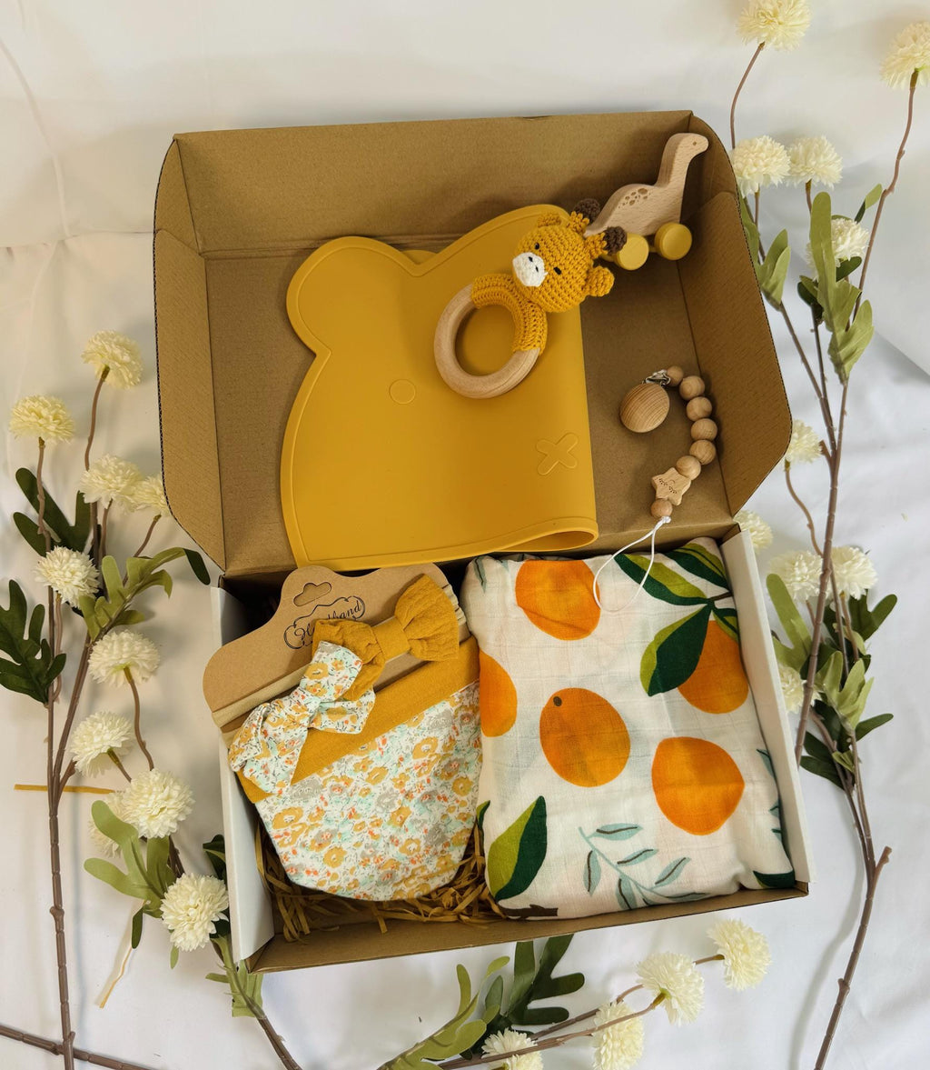Baby Gift Box, Baby Shower Gift Box, Baby Gift Box Set, Baby Girl Present, Welcome Baby Gift, Newborn Gift Set, Baby Shower Gift Basket