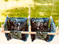 Outdoor Indoor Hawaiian Jungle Tropical Fabric Twin Baby Swing Hammock Shipped in 3 days Customize it