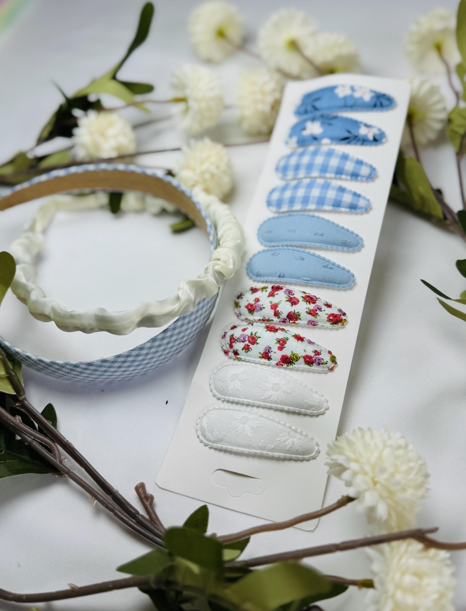 Blue and  Gold Spa and Stationery Gift Box – Self-Care, Cute Accessories
