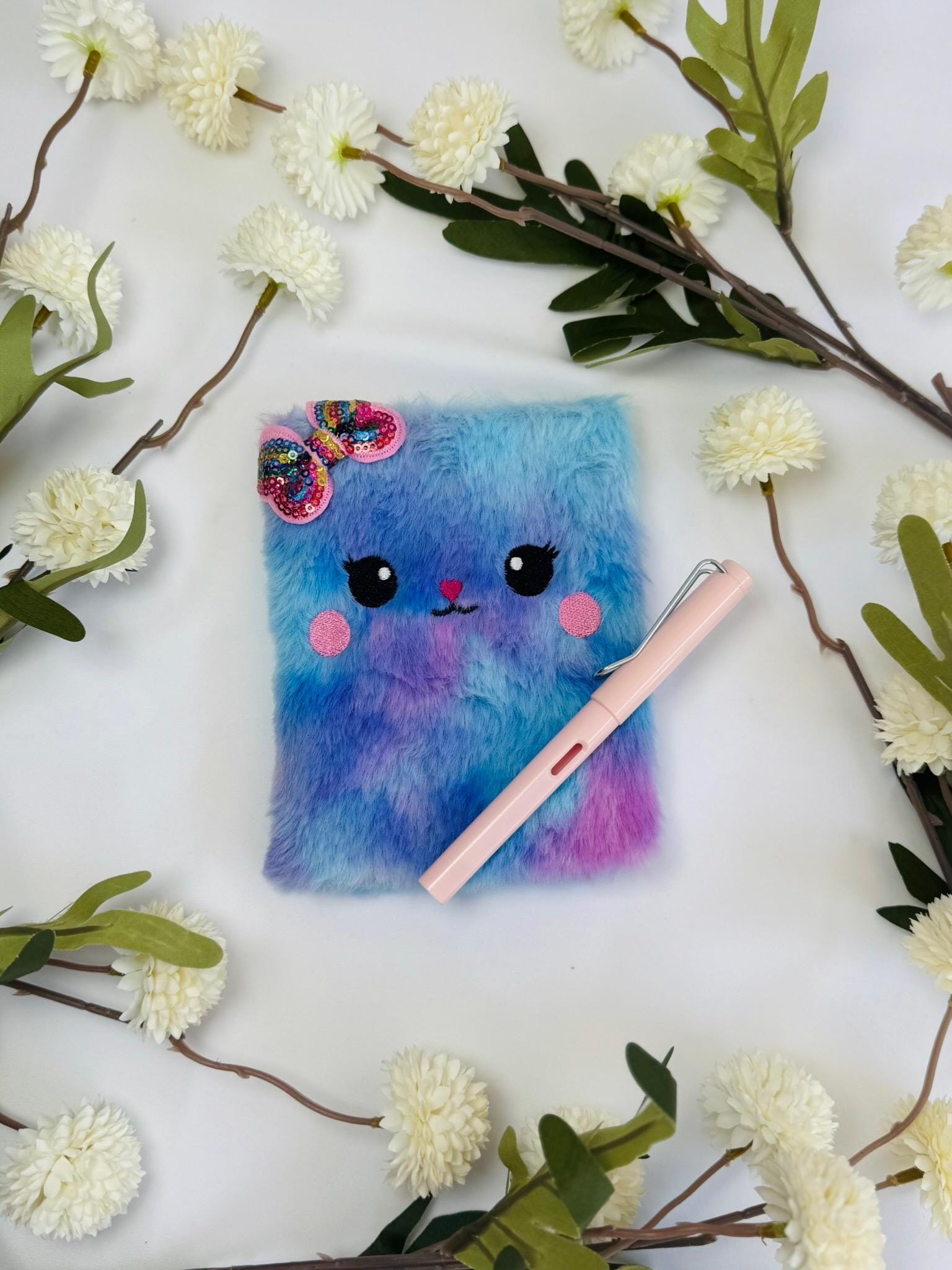 Blue and  Pink Self-Care Gift Box – Jewelry Organizer, Water Bottle and Spa Accessories