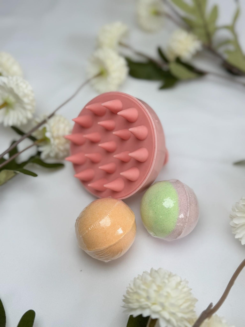 Christmas Gif Box Blush Pink Spa Gift Box – Luxurious Self-Care & Relaxation Set