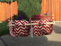 Twin Babies Fabric Swing.  Double Indoor/Outdoor Baby/Todler Swing with a Pillow