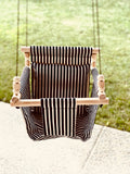 Black and White Baby Toddler Fabric Swing Minimalistic Baby Shipped in 3 days Customized Gift