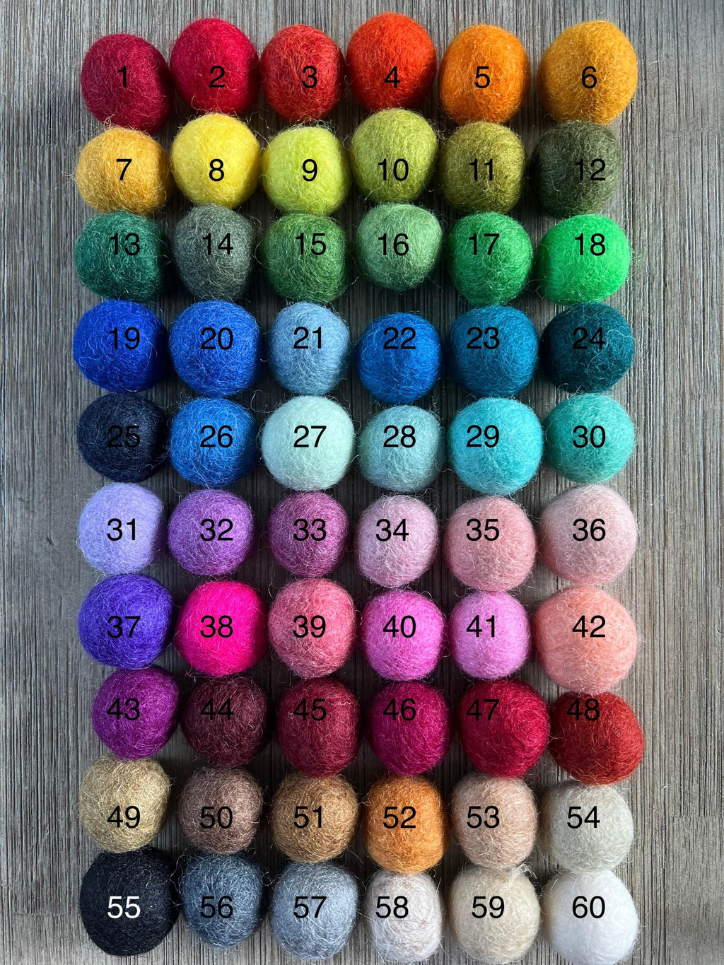 Ombré blue felt wool ball mobile, pom pom mobile, felt pom pom mobile, felt ball mobile, minimalist mobile, boho nursery decor
